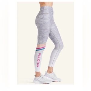 Peloton High Rise Roller Rink Glitter Sparkle Leggings Size Medium